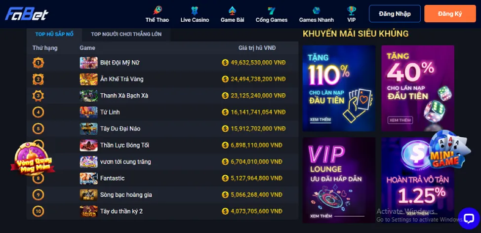 Đá gà Thomo tại Kingfun